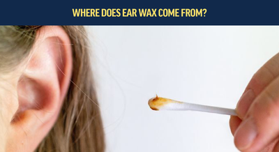 Where does ear wax come from?